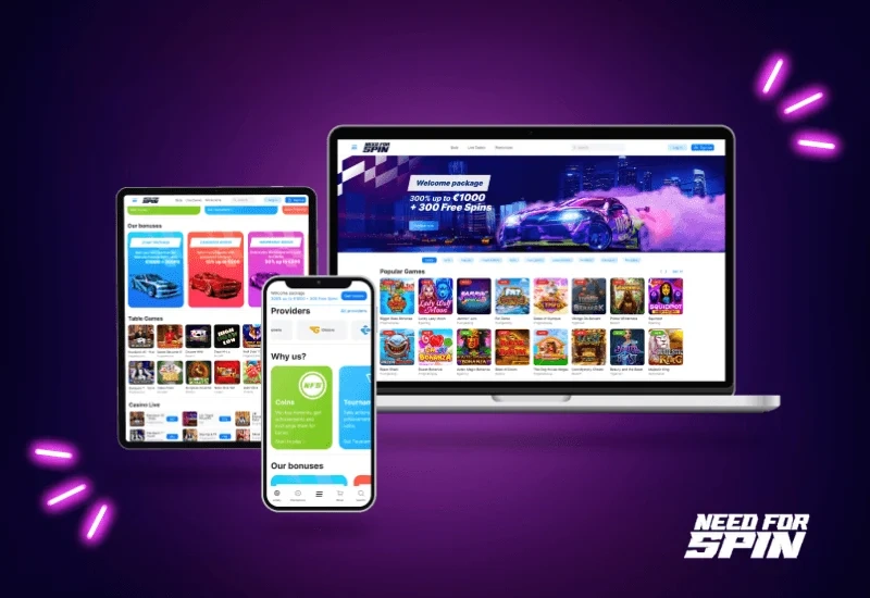 NeedForSpin Casino App Screenshot